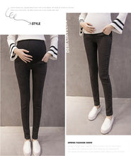 Load image into Gallery viewer, Maternity Clothes Elastic Soft Maternity Jeans Cotton Skinny Pregnancy Pants  Trousers for Pregnant Women Spring Summer Clothing