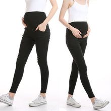 Load image into Gallery viewer, Maternity Pencil Pants for pregnant women Skinny Trousers pregnancy clothes maternity clothes clothing leggings for pregnant