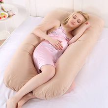 Load image into Gallery viewer, Sleeping Support Pillow For Pregnant Women Body PW12 100% Cotton Rabbit Print U Shape Maternity Pillows Pregnancy Side Sleepers