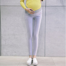 Load image into Gallery viewer, 2019 Low Waist Elastic Maternity Pencil Pants Cotton Skinny Leg Pregnancy Pants Maternity Clothes Leggings for Pregnant Women