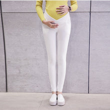 Load image into Gallery viewer, 2019 Low Waist Elastic Maternity Pencil Pants Cotton Skinny Leg Pregnancy Pants Maternity Clothes Leggings for Pregnant Women