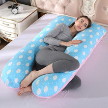 Load image into Gallery viewer, Pregnant Women Sleeping Support Pillow Cotton Pillowcase U Shape Maternity Pillows Pregnancy Side Sleeper Bedding Dropshipping