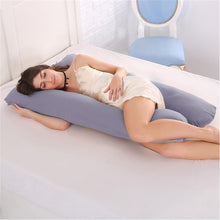 Load image into Gallery viewer, Pregnant Women Sleeping Support Pillow Cotton Pillowcase U Shape Maternity Pillows Pregnancy Side Sleeper Bedding Dropshipping