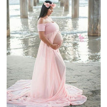 Load image into Gallery viewer, Pregnancy Dress Photography Props Dresses For Photo Shoot Maxi Gown Dresses Maternity Clothes For Pregnant Women Premama Vestido