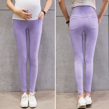 Load image into Gallery viewer, Skinny Maternity Pants For Pregnant Women Clothes Stretch Pencil Pants Nursing Leggings Pregnancy Clothing Spring Wear 6 Colors