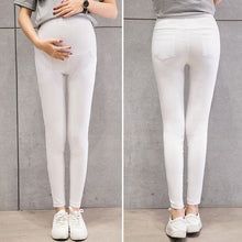 Load image into Gallery viewer, Skinny Maternity Pants For Pregnant Women Clothes Stretch Pencil Pants Nursing Leggings Pregnancy Clothing Spring Wear 6 Colors