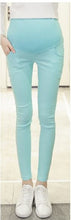 Load image into Gallery viewer, Fashion pregnant women autumn and winter Korean pants trousers belly Slim was thin pencil feet pants